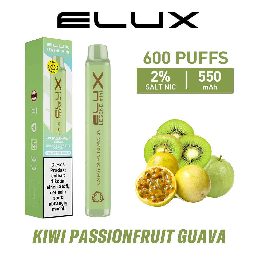 ELUX Legend Kiwi Passion Fruit Guava ELUX Legend Kiwi Passion Fruit Guava