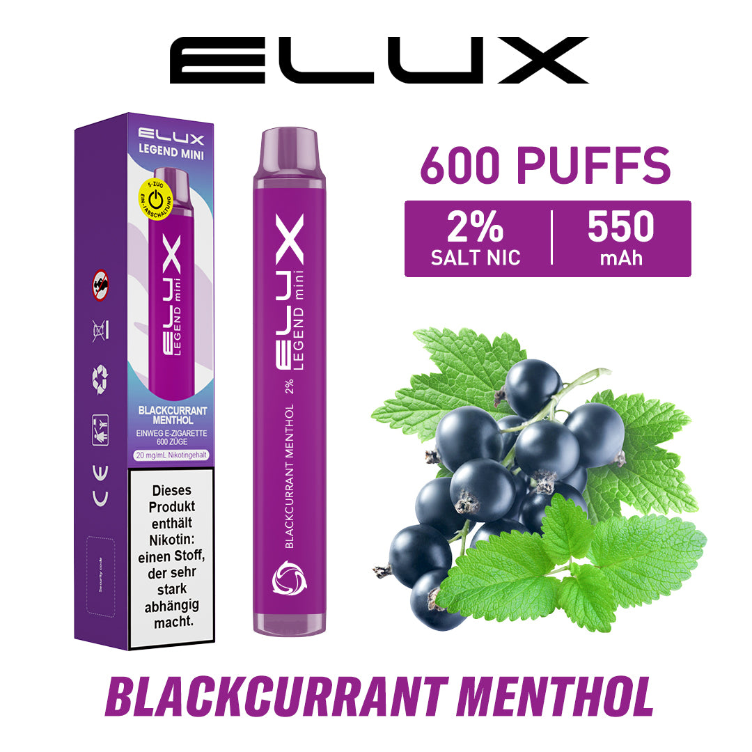 ELUX Legend Mini Black Currant Menthol ELUX Legend Mini Black Currant Menthol