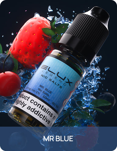 Elux Legend Nic Salts 10ml - Mr. Blue 10mg (Nikotinsalz)