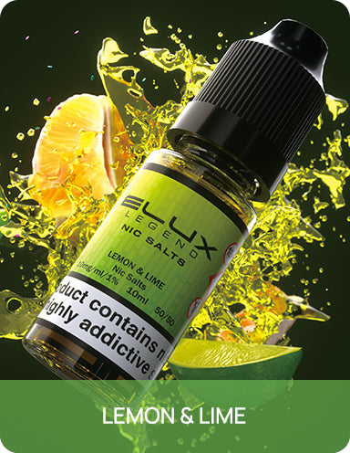 Elux Legend Nic Salts 10ml - Lemon & Lime 10mg (Nikotinsalz)