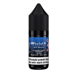 Elux Legend Nic Salts 10ml - Blueberry Cherry Cranberry 20mg (Nikotinsalz)