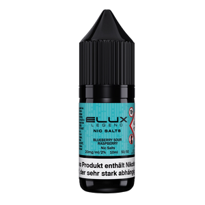 Elux Legend Nic Salts 10ml - Blueberry Sour Raspberry 10mg (Nikotinsalz)