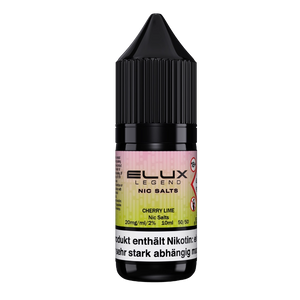 Elux Legend Nic Salts 10ml - Cherry Lime 10mg (Nikotinsalz)