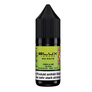 Elux Legend Nic Salts 10ml - Lemon & Lime 10mg (Nikotinsalz)