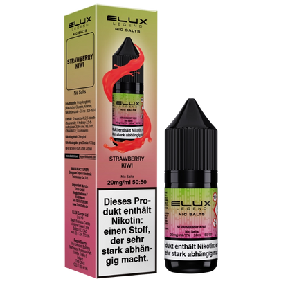 Elux Legend Nic Salts 10ml - Strawberry Kiwi 10mg (Nikotinsalz)