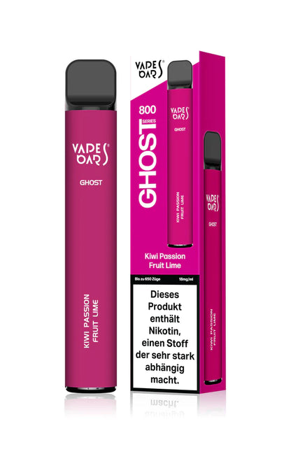 Vapes Bars® Ghost 800 - Kiwi Passion Fruit Lime