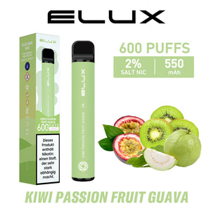 ELUX Bar 600 Kiwi Passion Fruit Guava