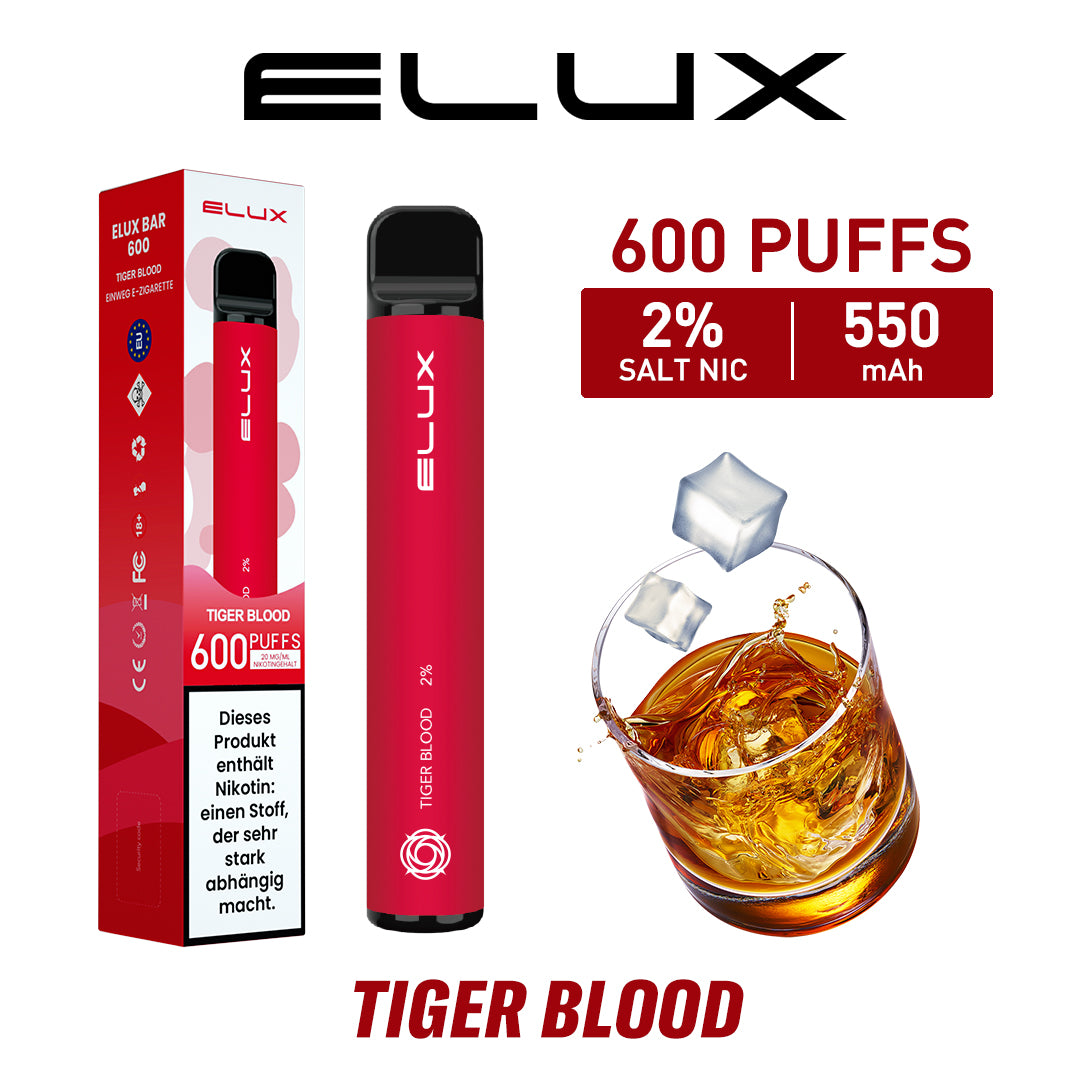 ELUX Bar 600 Tiger Blood (Energy)