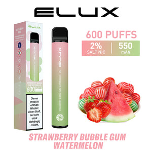 ELUX Bar 600 Strawberry Bubble Gum Watermelon