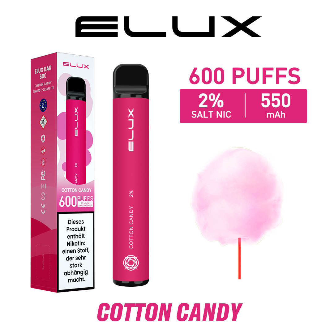 ELUX Bar 600 Cotton Candy